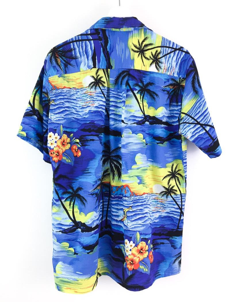 Men's short sleeve Hawaiian shirt